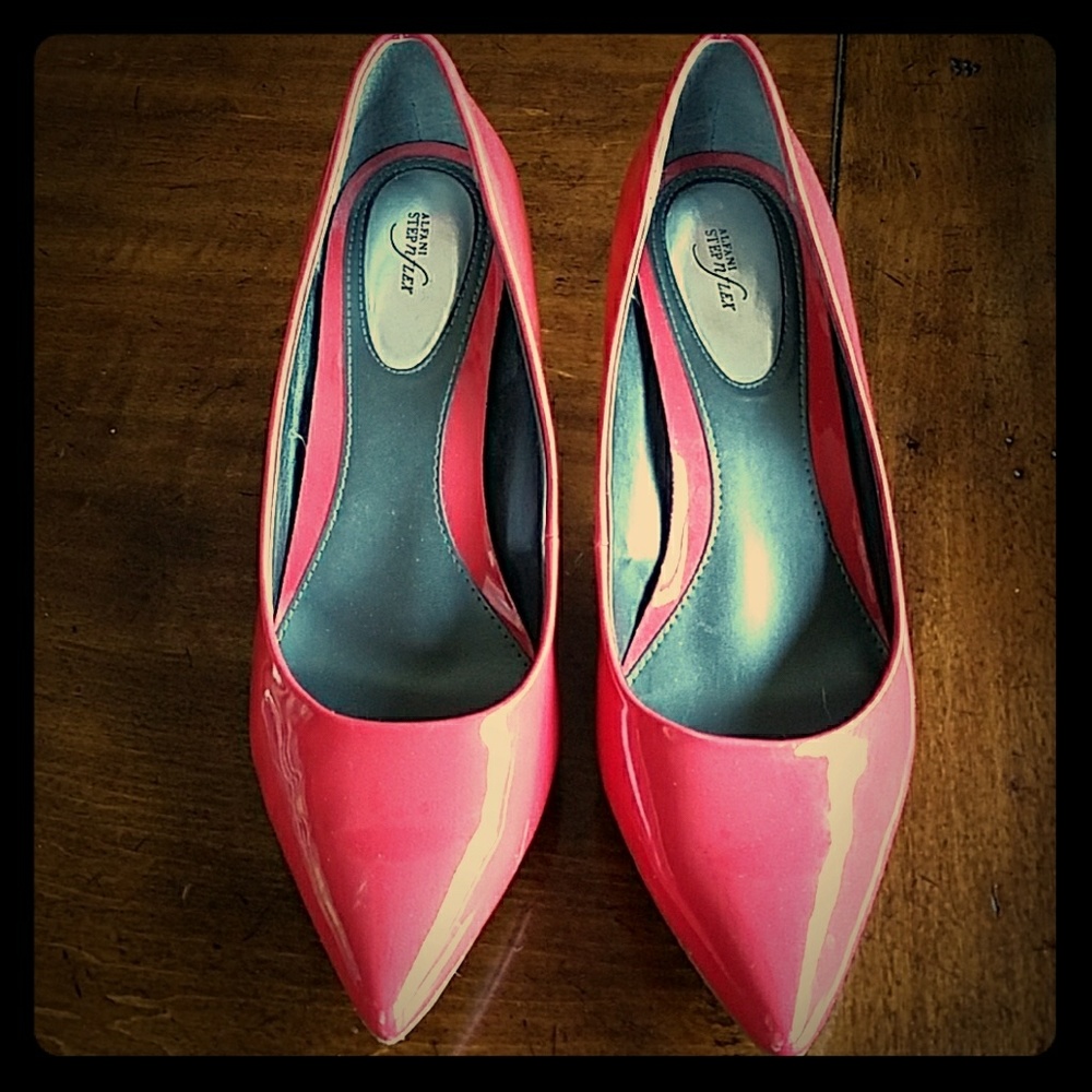 Alfani StepNFlex heels Coral